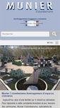 Mobile Screenshot of munier-columbariums.com